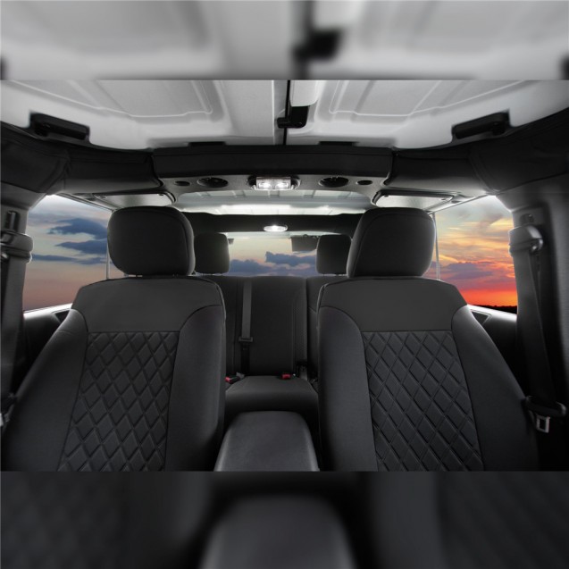 Chevrolet Caprice 2011 Neosupreme Deluxe Quality Seat Covers front Set