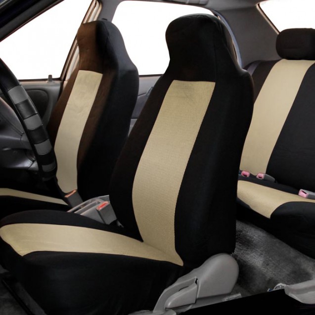 Chevrolet Traverse 2014 Classic Cloth Seat Covers front Set