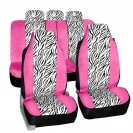 Toyota Camry 2013 Zebra Velour Seat Covers full Set