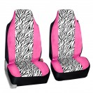 Toyota Camry 2013 Zebra Velour Seat Covers full Set