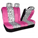 Toyota Camry 2013 Zebra Velour Seat Covers full Set
