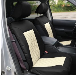 Dodge Challenger 2009 Quality Faux Leather Cushions front Set