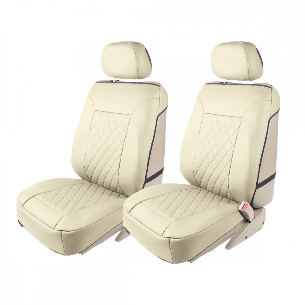 Jeep Patriot 2010 Deluxe Faux Leather Seat Cushions front Set