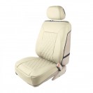 Chevrolet Impala 2010 Deluxe Faux Leather Seat Cushions front Set