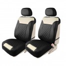 Chevrolet Impala 2010 Deluxe Faux Leather Seat Cushions front Set