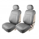 Chevrolet Impala 2010 Deluxe Faux Leather Seat Cushions front Set