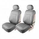 Chevrolet Impala 2007 Deluxe Faux Leather Seat Cushions front Set