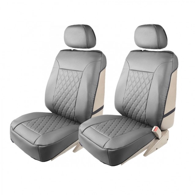 Chevrolet Impala 2010 Deluxe Faux Leather Seat Cushions front Set