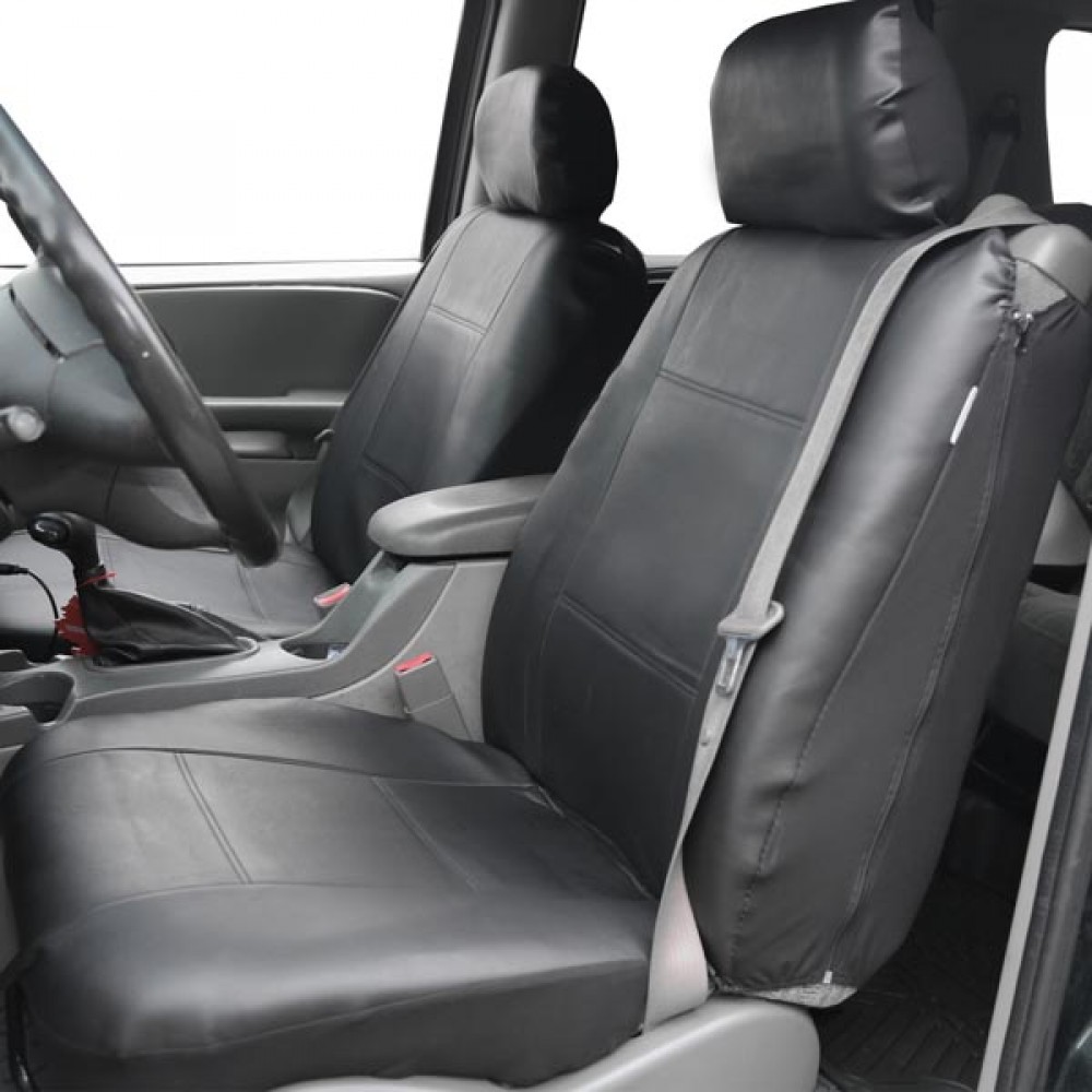 Honda Element 2008 Front Seat Covers AllPurpose BuiltIn Seatbelt Leather
