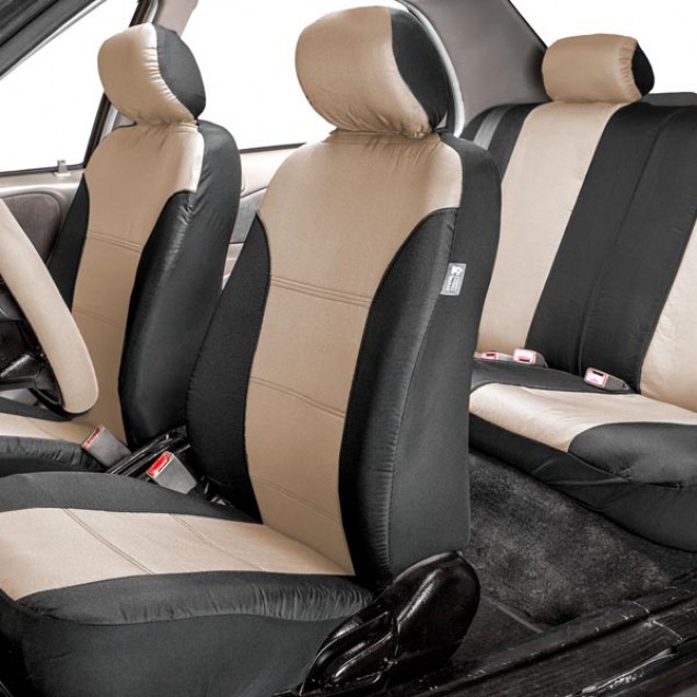Toyota Corolla 2006 Classic Khaki Seat Covers front Set