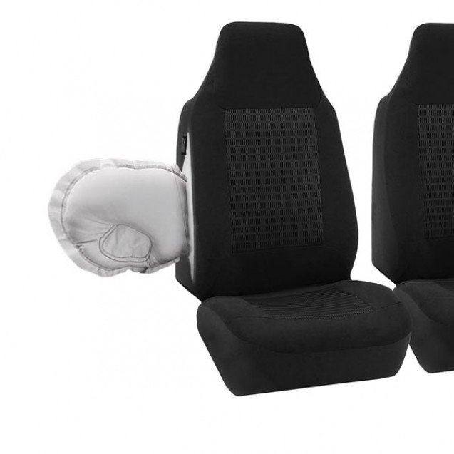 Chevrolet Traverse 2014 Premium Fabric Seat Covers front Set
