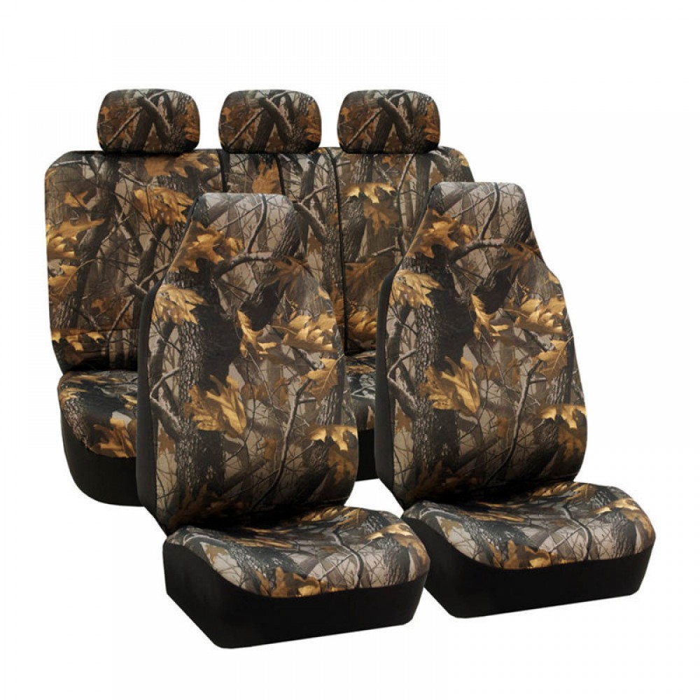 Chevrolet Silverado 3500HD 2020 Hunting Camouflage Seat Covers full Set