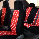 Toyota Camry 2018 Polka Dot Seat Covers full Set