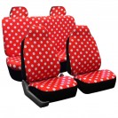 Toyota Camry 2018 Polka Dot Seat Covers full Set