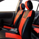 Toyota Camry 2018 Racing PU Leather Seat Covers full Set