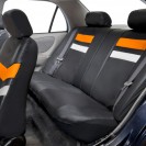 Toyota Camry 2014 Varsity Spirit PU Leather Seat Covers Rear Set