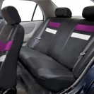 Toyota Camry 2014 Varsity Spirit PU Leather Seat Covers Rear Set