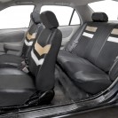 Toyota Camry 2018 Varsity Spirit PU Leather Seat Covers full Set