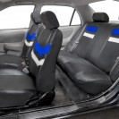 Toyota Camry 2018 Varsity Spirit PU Leather Seat Covers full Set