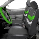 Toyota Camry 2018 Varsity Spirit PU Leather Seat Covers full Set
