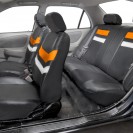 Toyota Camry 2018 Varsity Spirit PU Leather Seat Covers full Set