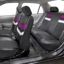 Toyota Camry 2018 Varsity Spirit PU Leather Seat Covers full Set