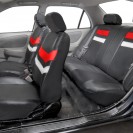 Toyota Camry 2018 Varsity Spirit PU Leather Seat Covers full Set
