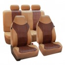 Toyota Camry 2012 Tortoise shell Textured Leather Seat Covers full Set