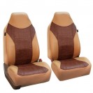 Toyota Camry 2012 Tortoise shell Textured Leather Seat Covers full Set