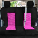 Diamond Stitched Flat Cloth Car Seat Covers – Full Set