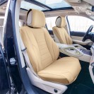 Grande70 Luxe Faux Leather Car Seat Covers with Sleek Pattern – Front Set TP70001