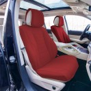 Grande70 Luxe Faux Leather Car Seat Covers with Sleek Pattern – Front Set TP70001