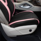 Hybrid70 Deluxe Faux Leather Car Seat Covers with Modern Pattern – Front Set TP70003